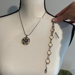 BRIGHTON Necklace and bracelet matching set NWT